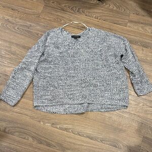 Atmosphere Black and White Knit Sweater